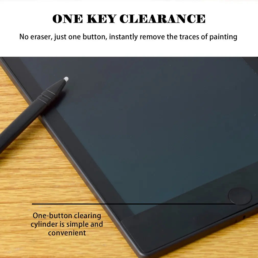 Kids LCD Digital Drawing Board 8"x 5" Electronic Handwriting