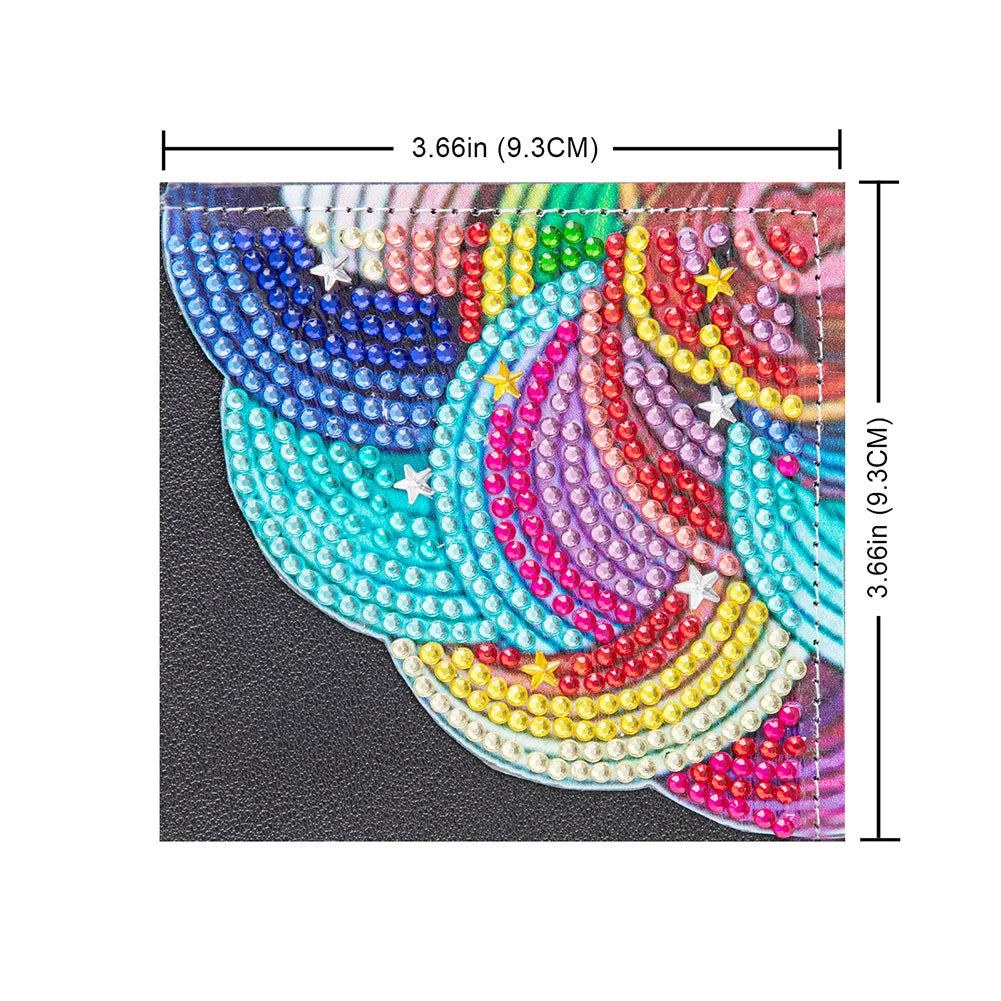 DIY Mosaic Triangle Diamond Painting Corner Bookmark