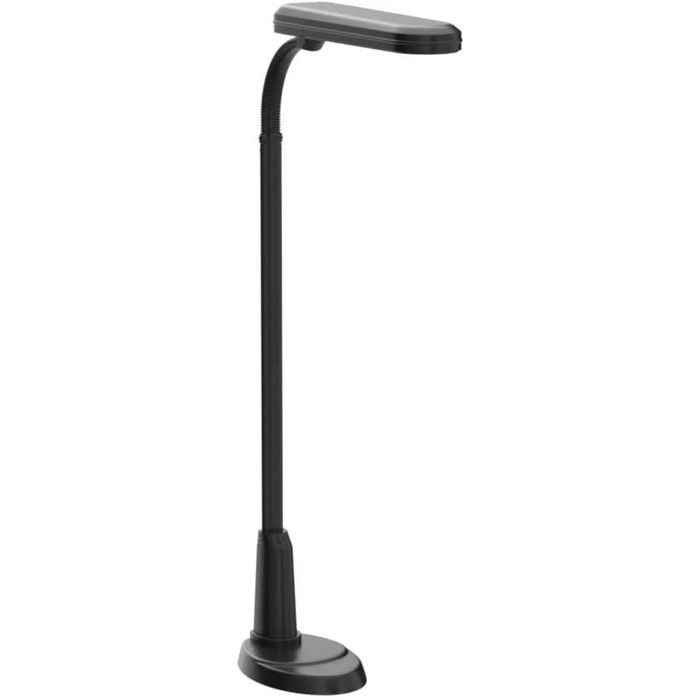 Standing Floor Lamp, Weighted Base & Adjustable Neck
