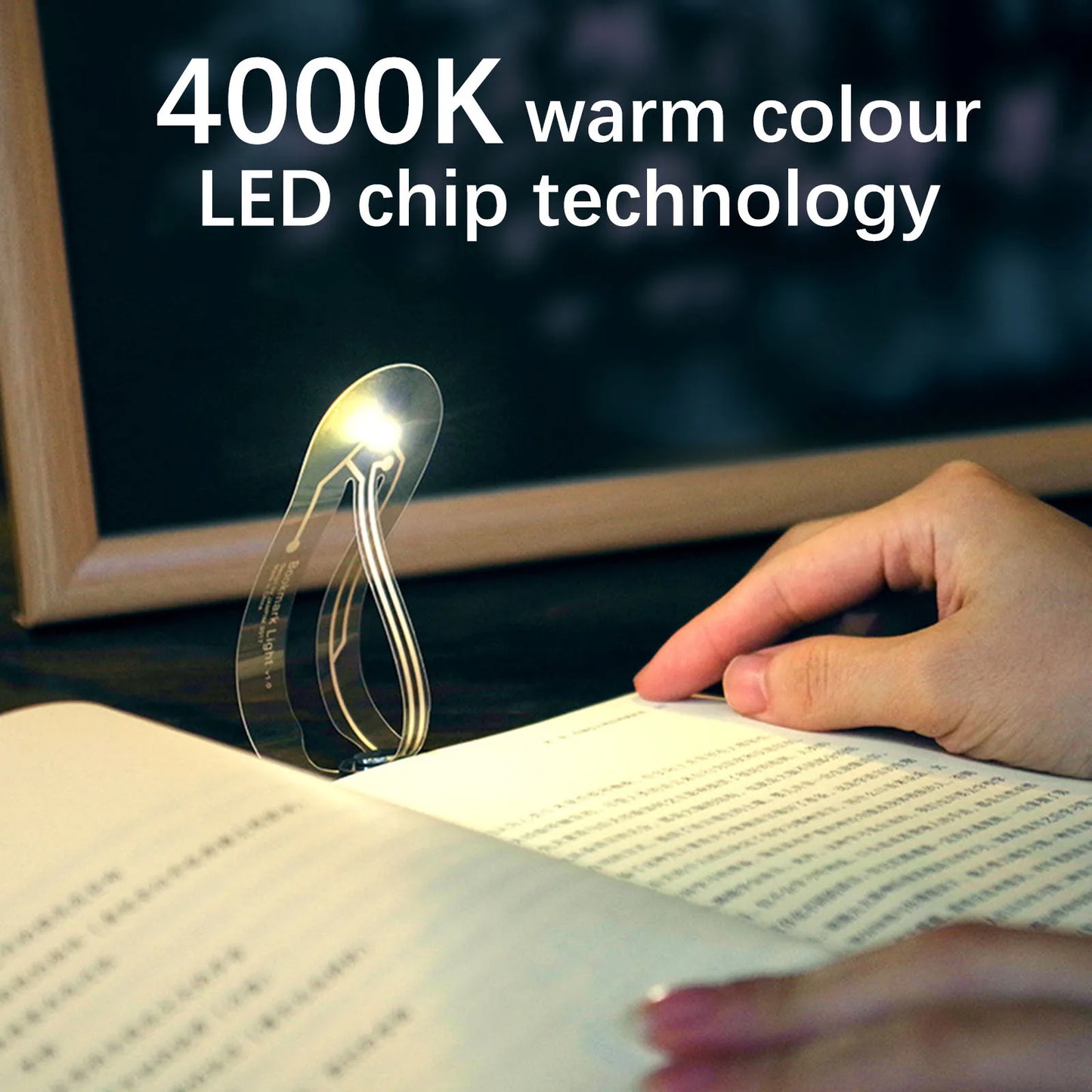 LED Foldable Creative Bendable Bookmark Reading Bulbs
