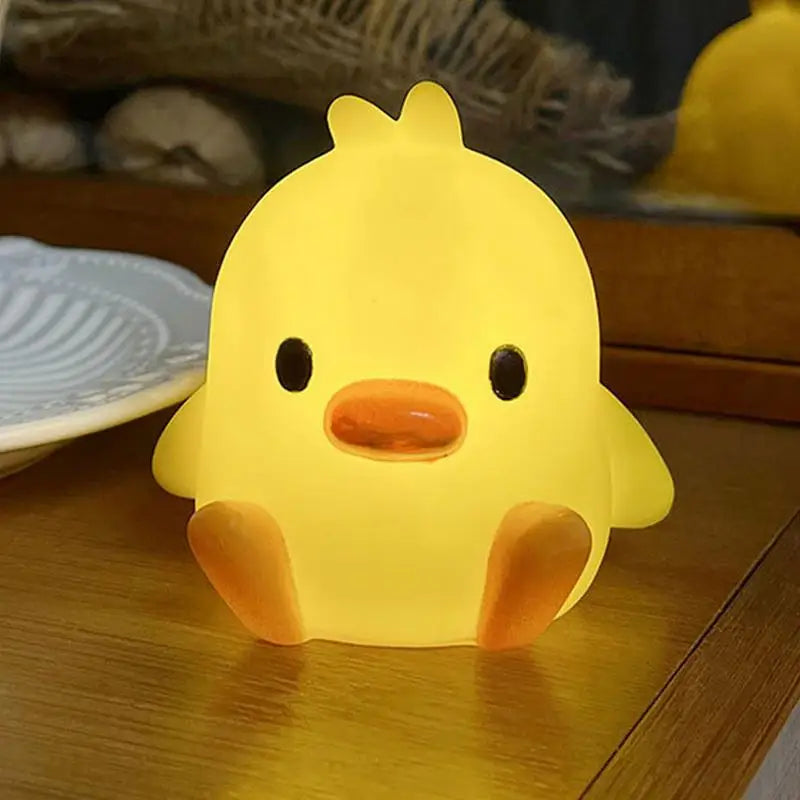 Cute Small Duckie Night Light For Children
