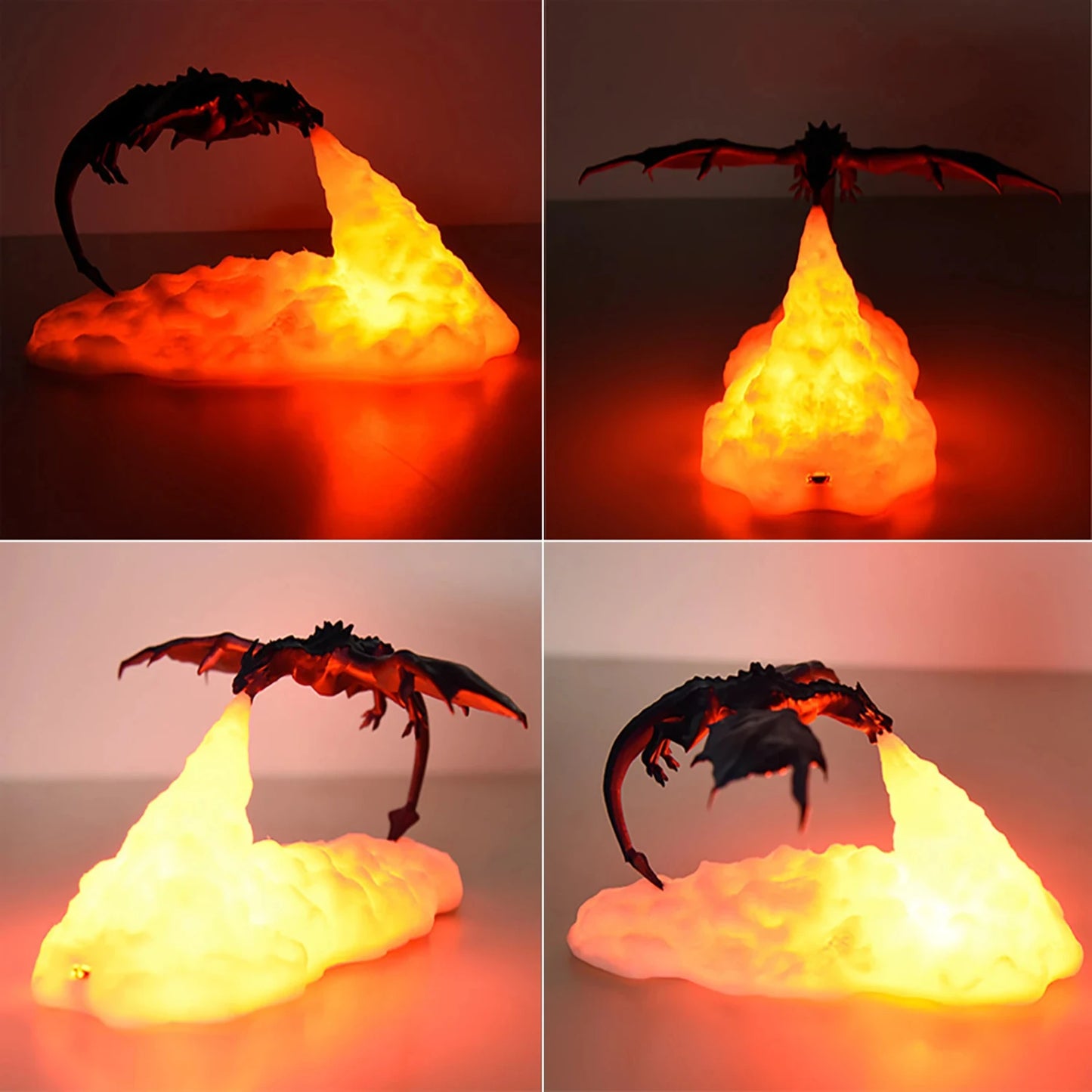 USB Rechargeable LED Night Light Table Lamp