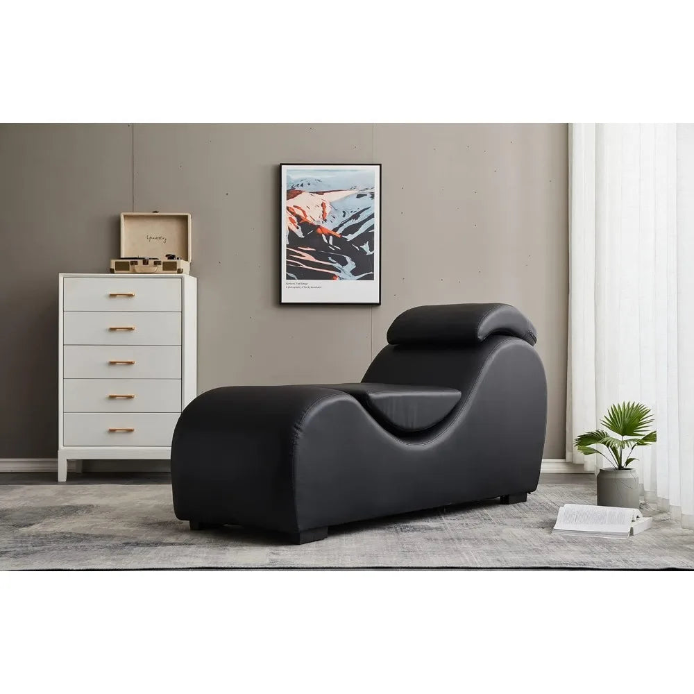 Modern, Comfortable, Unique, Curved Style Chaise Lounge