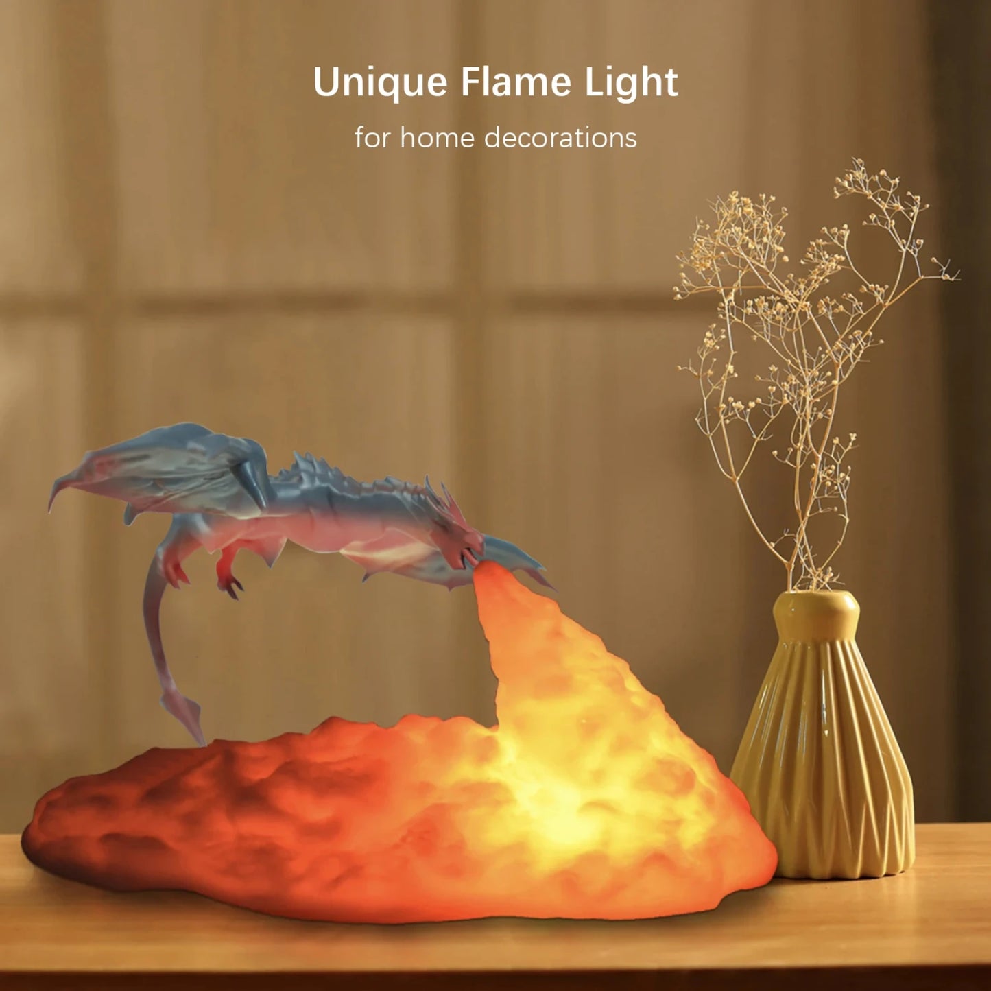 USB Rechargeable LED Night Light Table Lamp