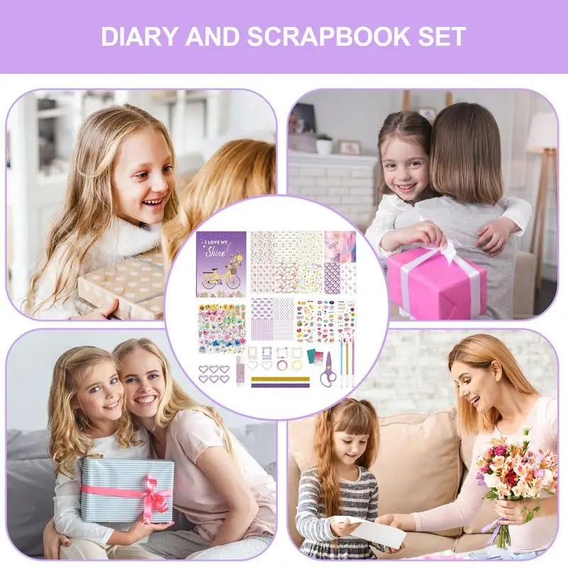 DIY Journal Scrapbook Funny Journaling Set