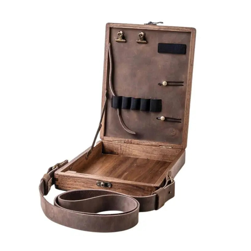 Retro Trend Shoulder Bag Art Supplies Box