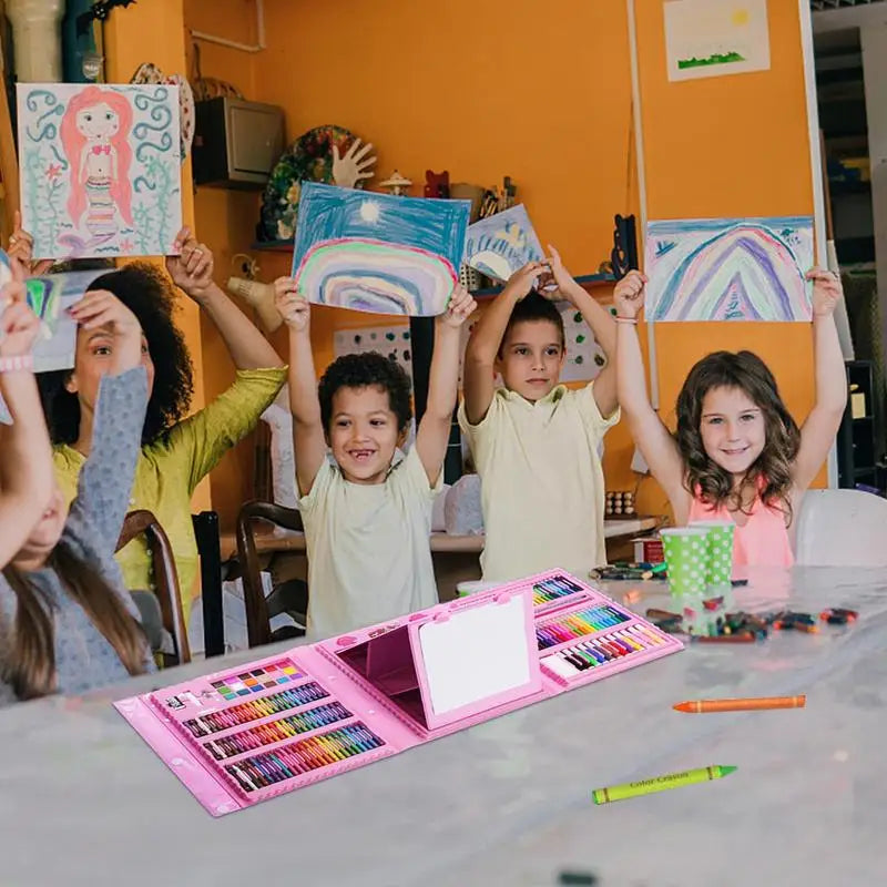 Kids Art Supplies 208 Pcs Painting Art Set