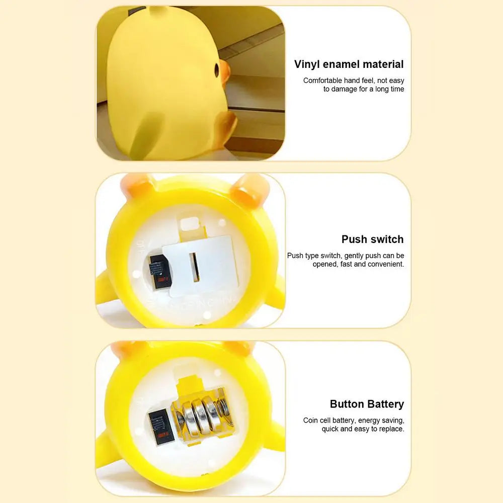 Cute Small Duckie Night Light For Children
