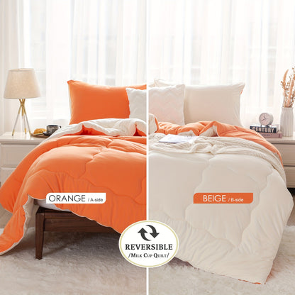 Nice Reversible Ultra-Soft Warm Comforter Sets