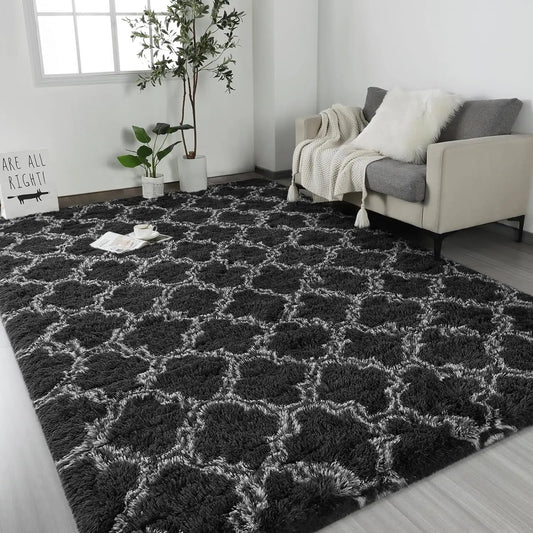 Large non-Slip Super Soft Fluffy Area Rugs