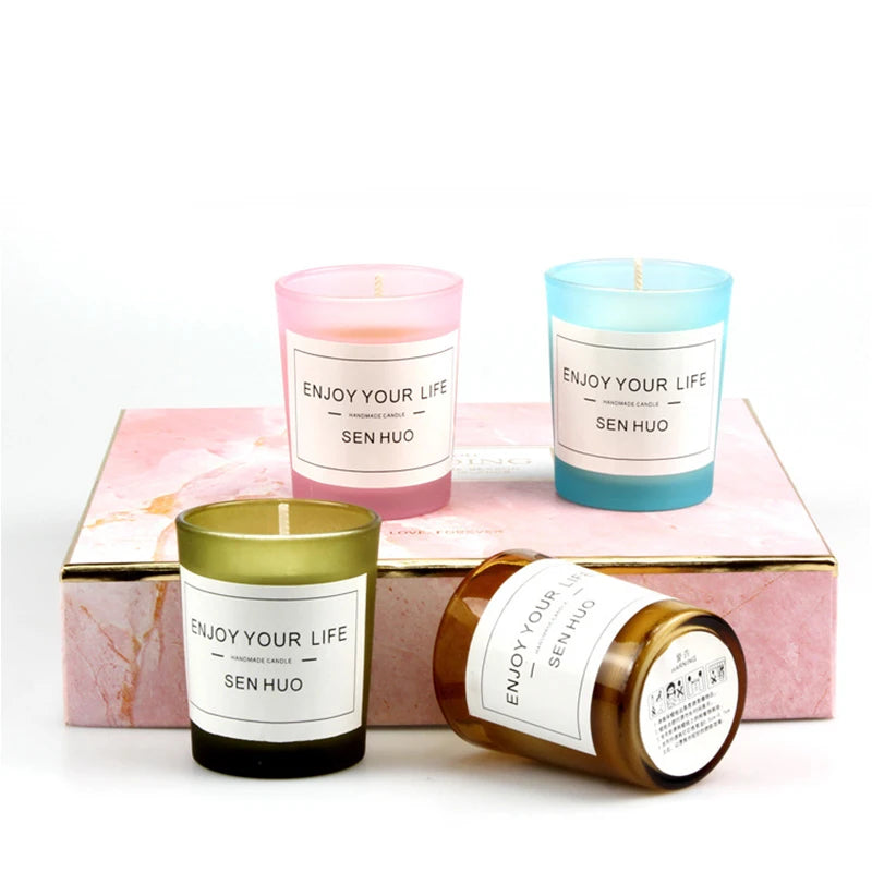 Smoke Free Romantic Aromatherapy Scented Candles, Decorative