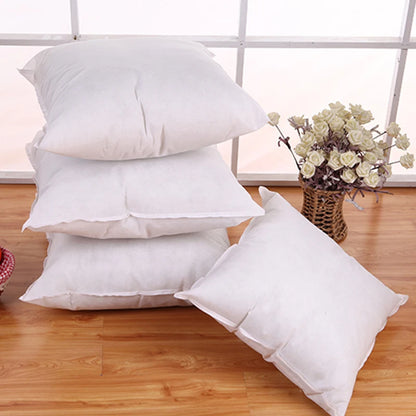 Standard Pillow Cushion Home Decor White 35x35/45x45