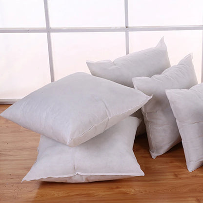 Standard Pillow Cushion Home Decor White 35x35/45x45