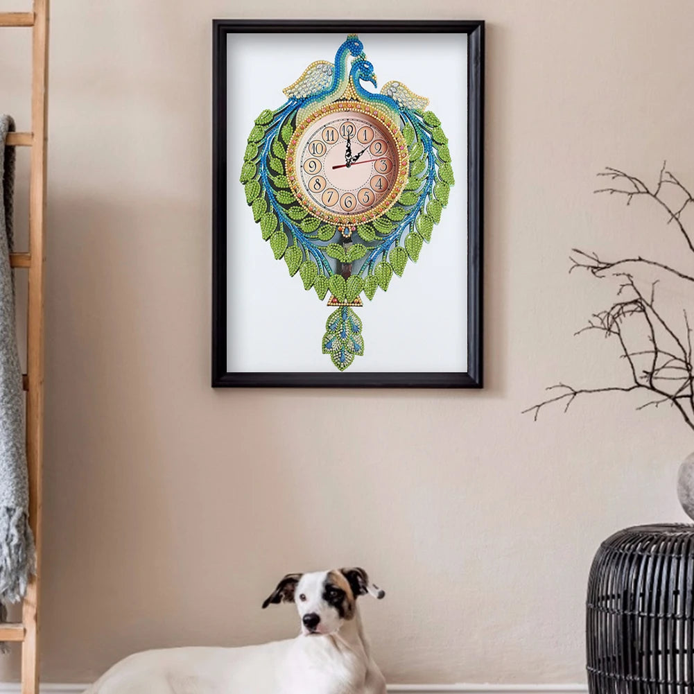 Special Shaped Diamond Clock Mosaic Painting Kit