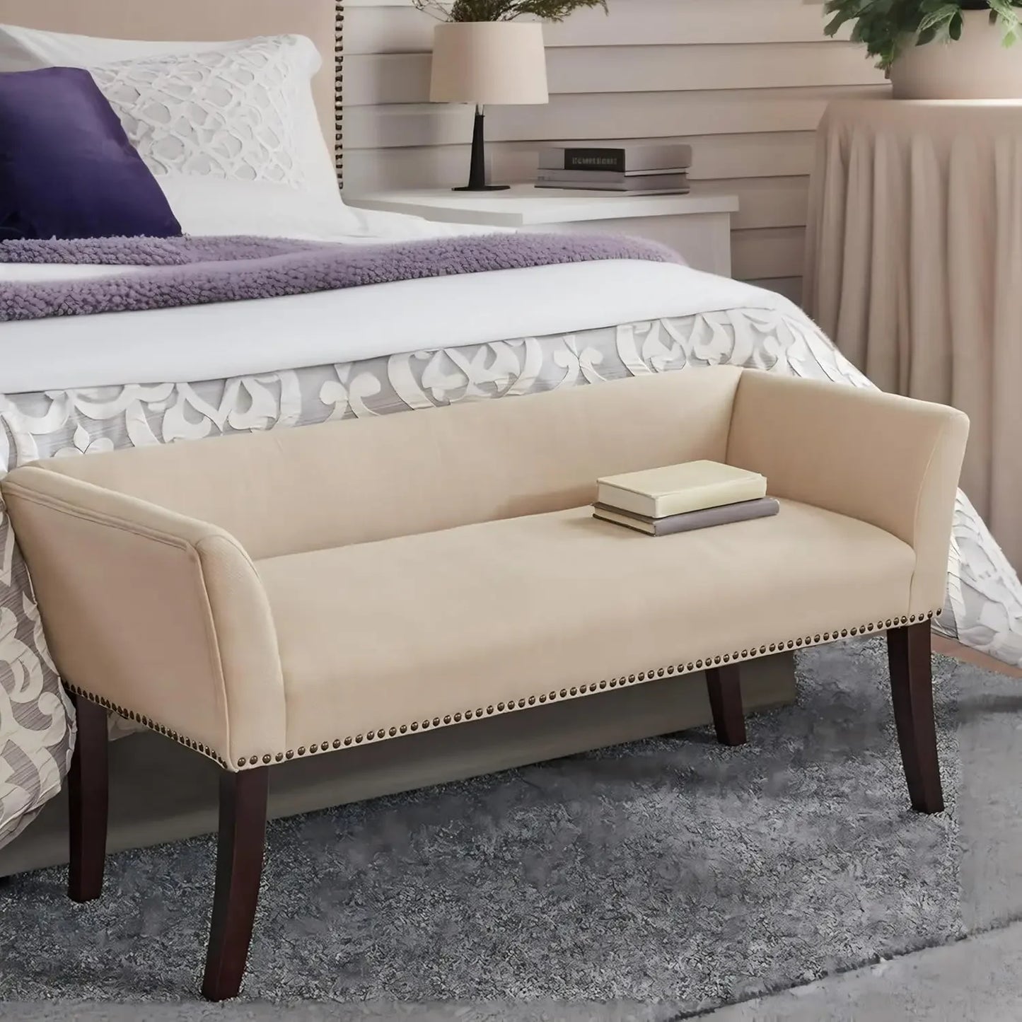 Unique Design Bedroom Bed Bench With Seat