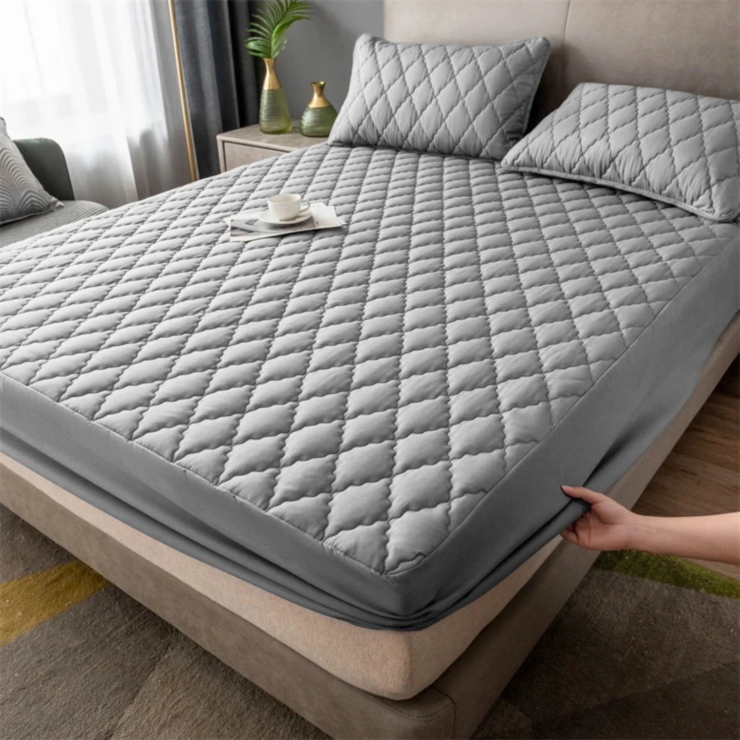 Waterproof Comfortable Fabric Mattress Cover & Sheets Sets