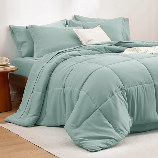 Bedsure Comforter Set - 7 Pieces-In-A-Bag, Bedding Sets