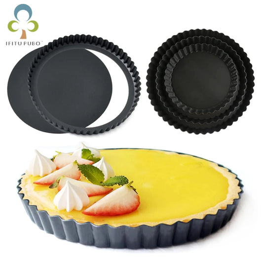 Heavy Duty Non-Stick Removable Bottom Fluted Pans