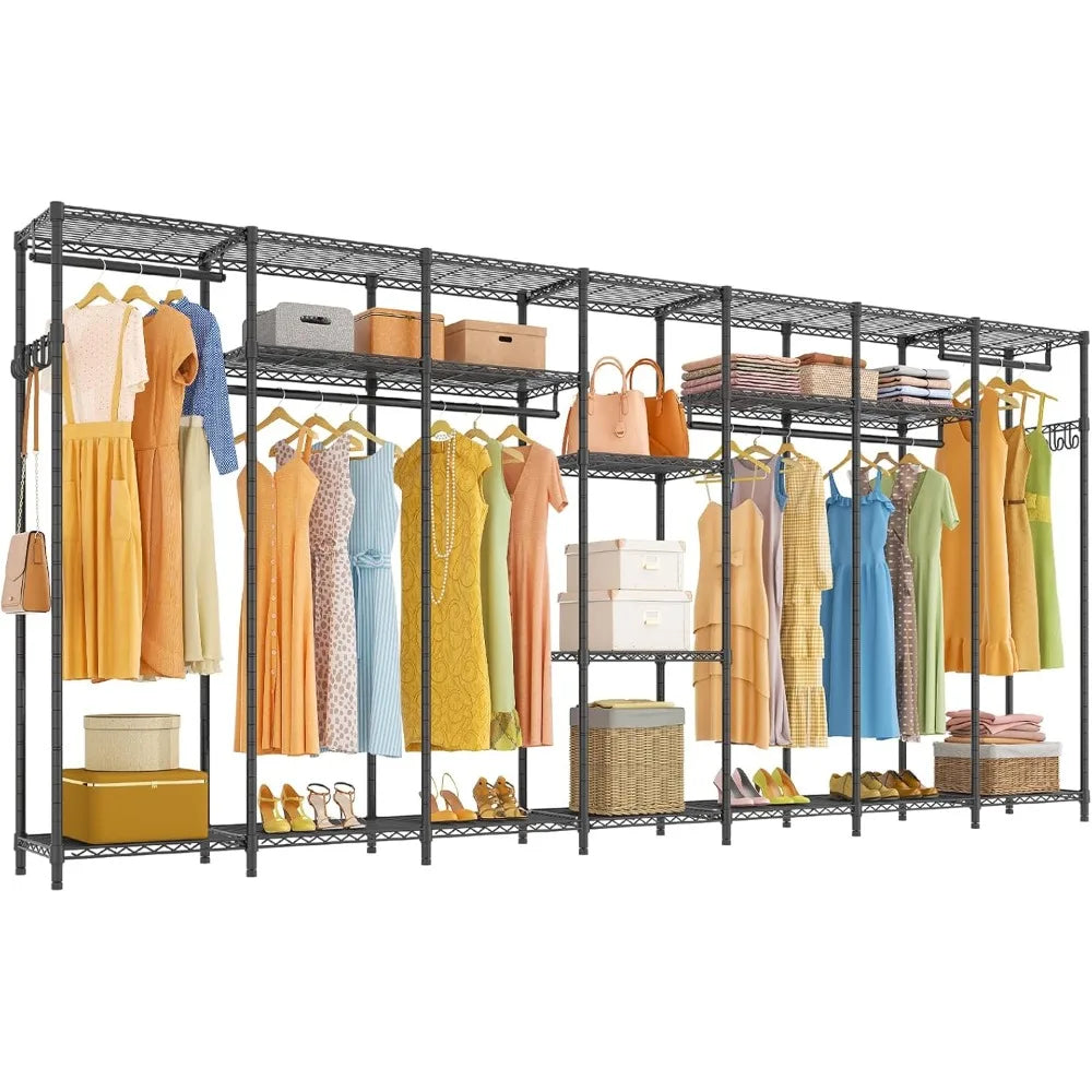 Heavy Duty Freestanding Portable Closet Bedroom Storage