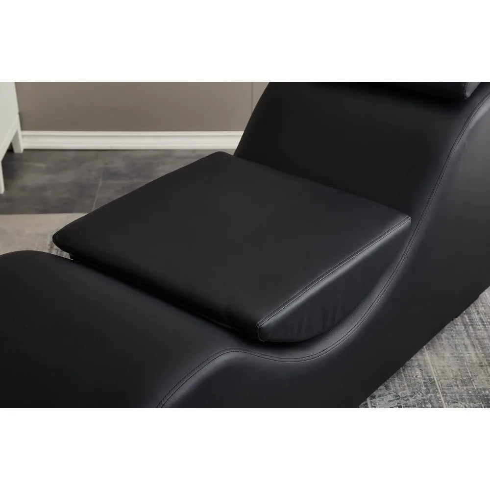 Modern, Comfortable, Unique, Curved Style Chaise Lounge