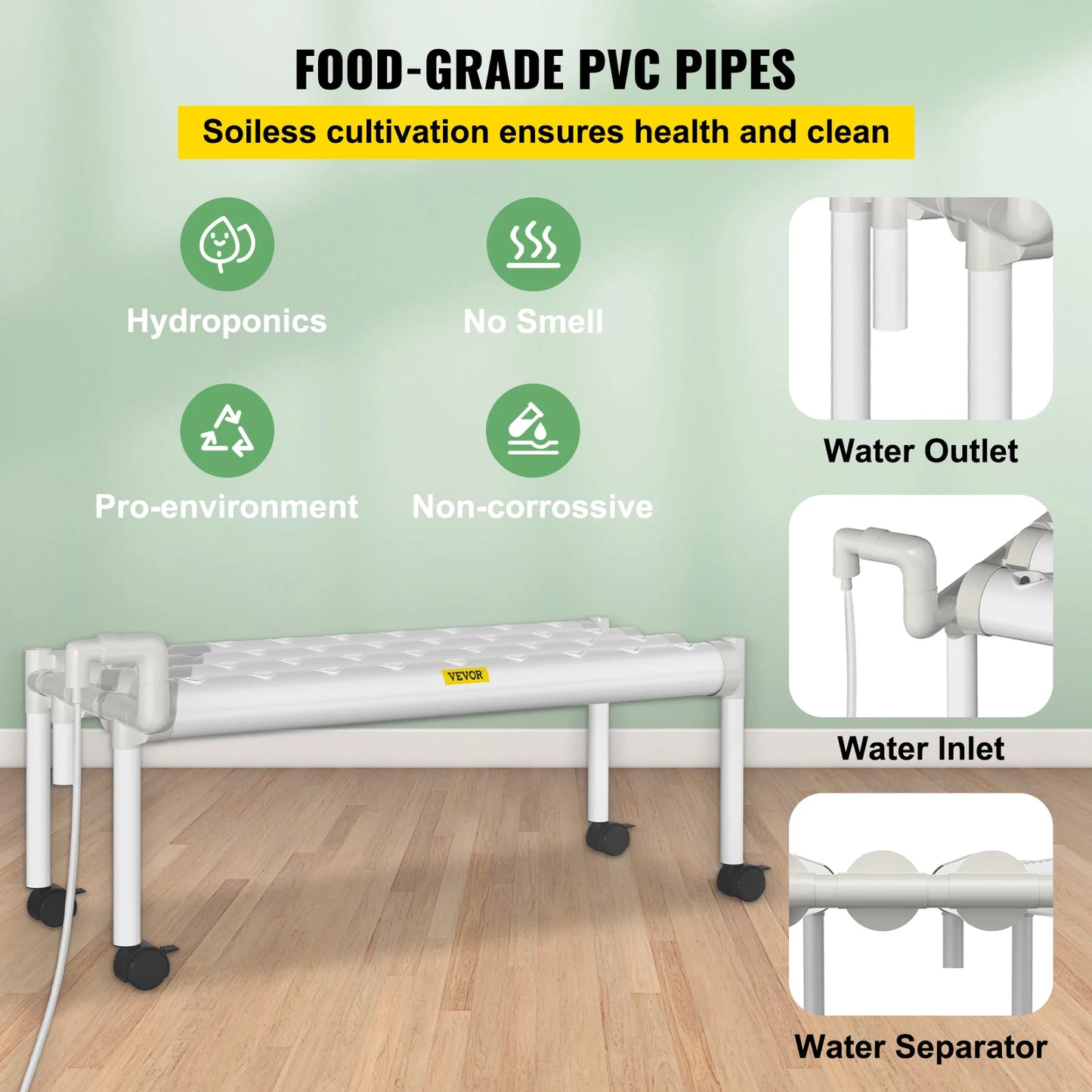 Vegetables Grow Kit Hydroponics System Lawn & Garden