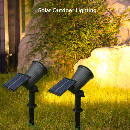 9LEDs Waterproof Solar Spotlights, Outdoor Landscape Lamps