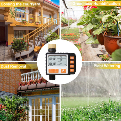 Water Saving Programmable Garden Watering Irrigation Timer