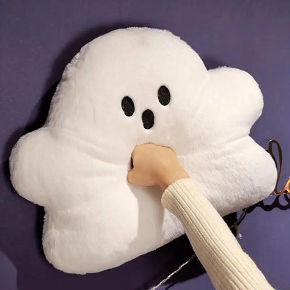 Halloween Plush Ka-waii White Cloud Ghost Pillow