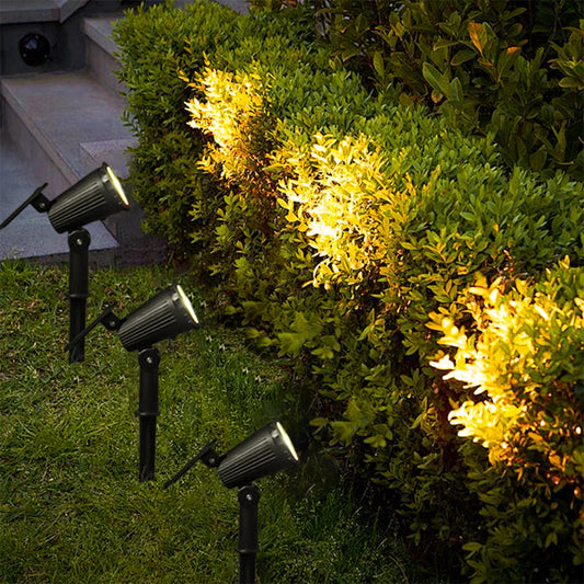 9LEDs Waterproof Solar Spotlights, Outdoor Landscape Lamps