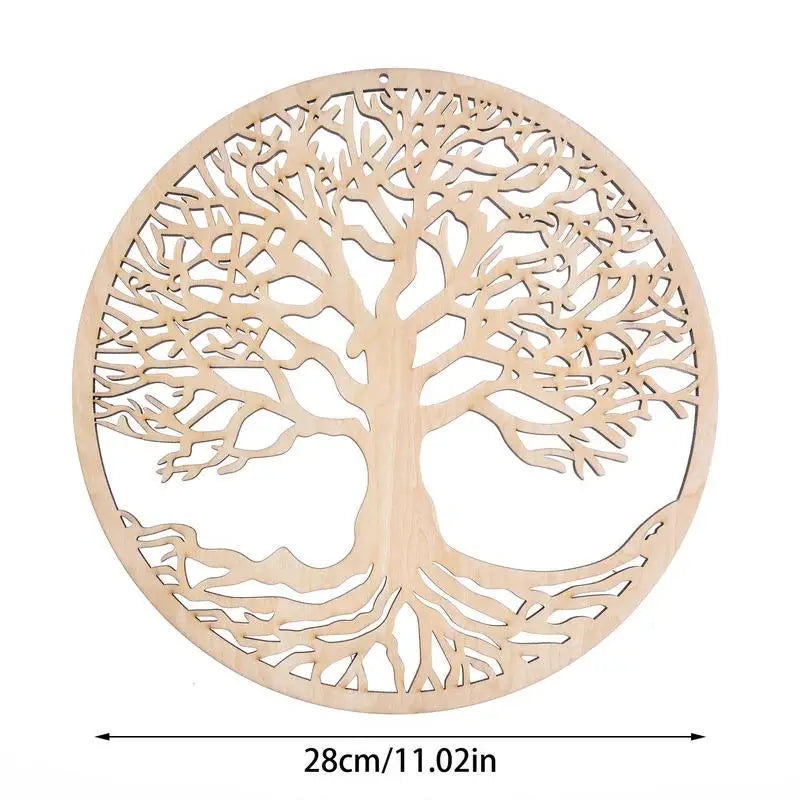 Wooden Tree Of Life Wall Art Decoration