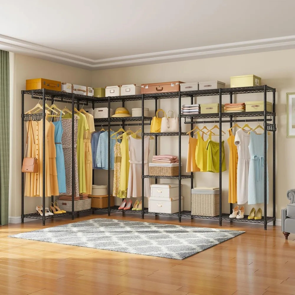 Heavy Duty Freestanding Portable Closet Bedroom Storage