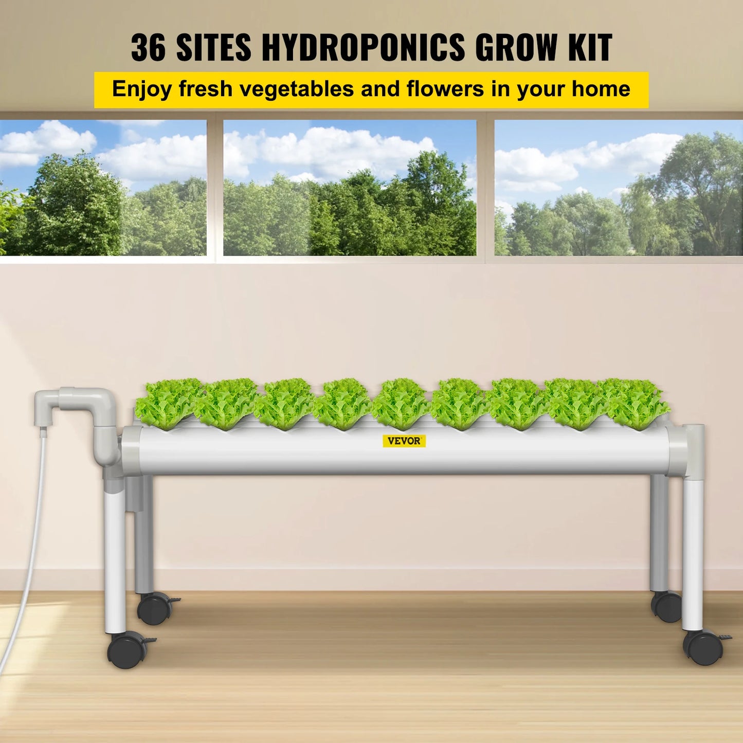 Vegetables Grow Kit Hydroponics System Lawn & Garden