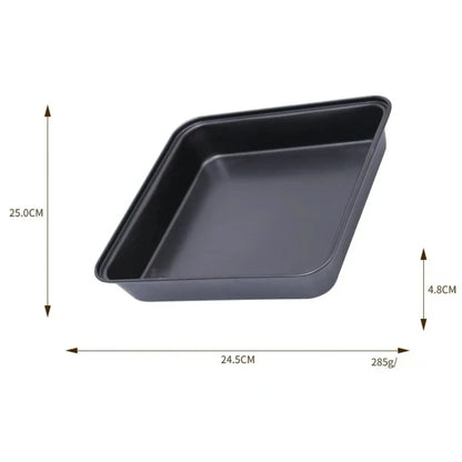 Nonstick Black Carbon Steel Rectangular Baking Tray