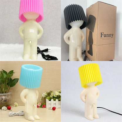 LED Naughty Boy Bedside, Reading, Desk Lamp