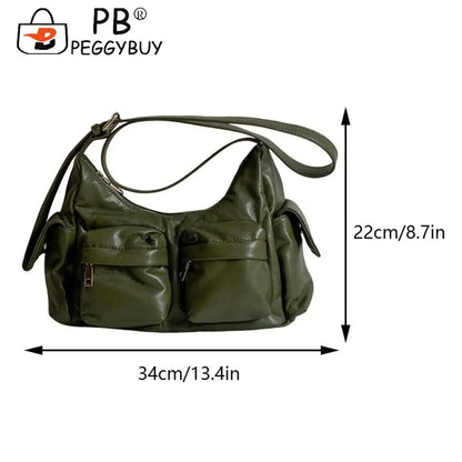 Vintage Retro Casual Soft Leather Shoulder Bag