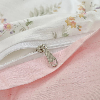 Luxurious, Cozy Soft Pink Floral Bedding Set