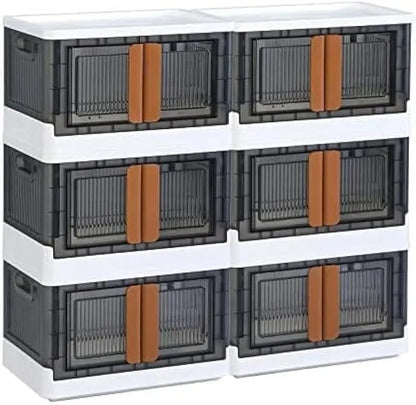 19 Gal Plastic Stackable Storage Bins - Clothes - Lids