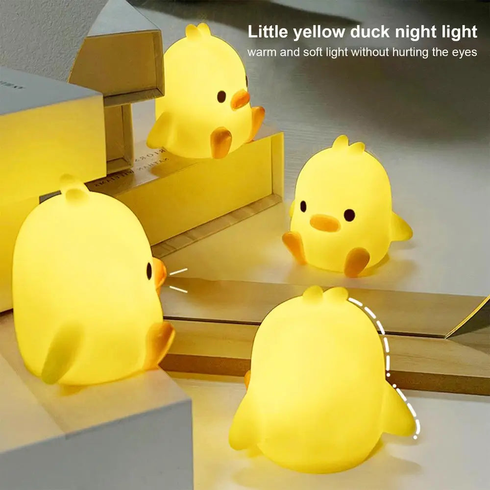 Cute Small Duckie Night Light For Children