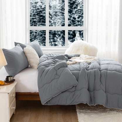 Nice Reversible Ultra-Soft Warm Comforter Sets