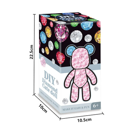 5D DIY Chrystal Mosaic Diamond Painting Doll Kits