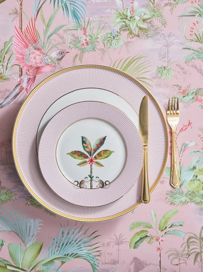 Dutch Pip Studio Pink Palm Island Tableware