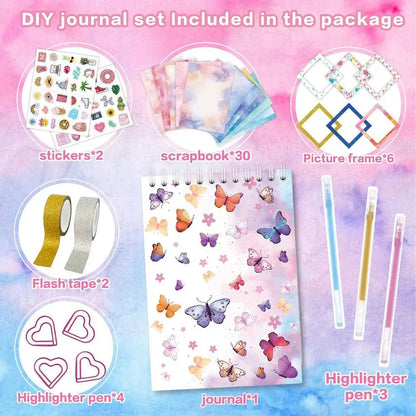 Scrapbooking Supplies, Colorful Stationary, Journaling & Diary Supplies