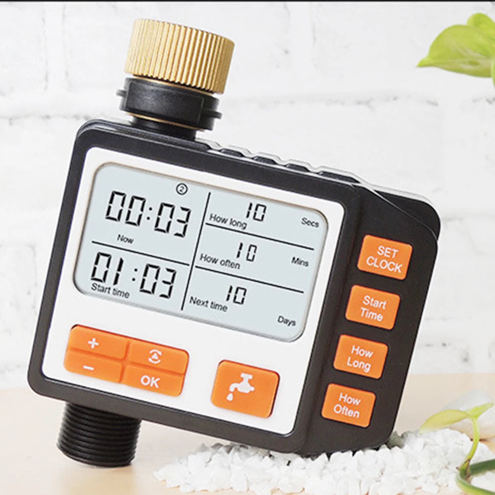 Water Saving Programmable Garden Watering Irrigation Timer