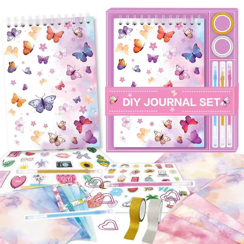 Kids Scrapbook Kit For Girls Creative Journaling