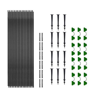Reusable Flexible Greenhouse Hoops Plant Support Tunnel