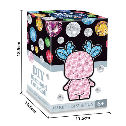 5D DIY Chrystal Mosaic Diamond Painting Doll Kits