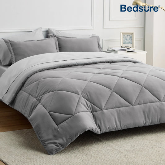 Bedsure Comforter Set - Reversible Bed-In-A-Bag Sets