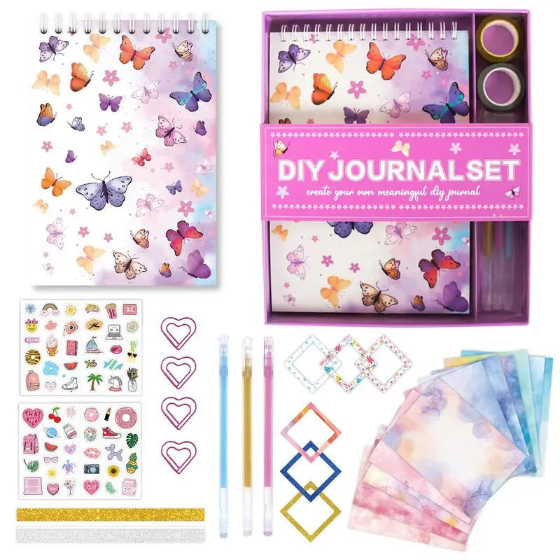 Scrapbooking Supplies, Colorful Stationary, Journaling & Diary Supplies