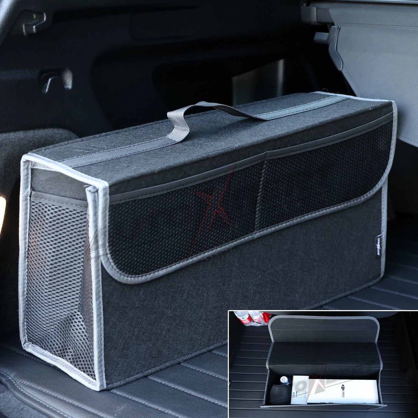 Universal Portable Collapsible Car Trunk Organizer Storage Bag