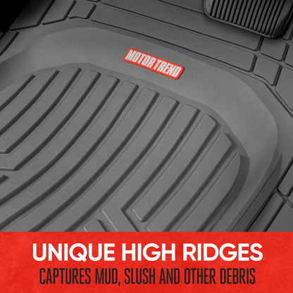 Motor Trend Deep Rubber Floor Mats For Car